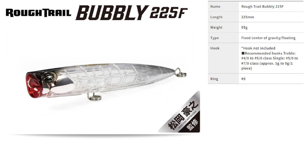 Leurre Duo Rough Trail Bubbly 135F - Flottant - 135mm - 40g - Leurre De Mer Neuf