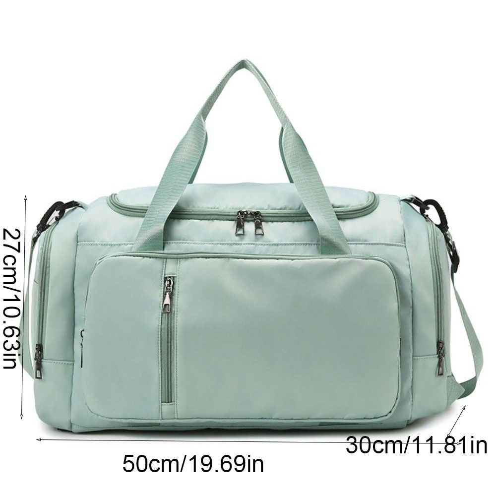 Solid Color Travel Luggage Bag Multifunctional Sports Fitness Bag Travel Backpack  Streetwear