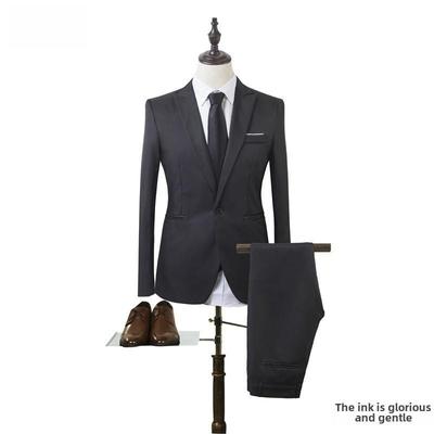 2022 Herenmode Slim Fit Zakelijk Pak - Trendy Koreaanse Stijl Tweedelig
