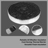 Pipe Insulation Foam Reflective High Density Sealing Wrap Water Pipe Insulation For Doors Window Cold Weather Winter Air