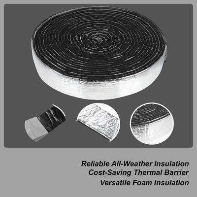 Pipe Insulation Foam Reflective High Density Sealing Wrap Water Pipe Insulation For Doors Window Cold Weather Winter Air