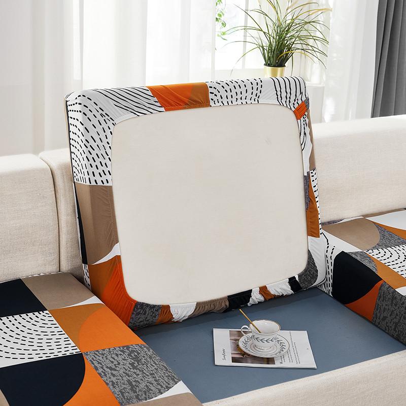 1Pc Elastic Sofa Seat Cushion Cover Chair Cover Stretch Washable Removable Slipcovers 1/2/3/4 Seat Sofa Seat Furniture Protector