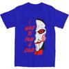 Maglietta Coppia SAW VOGLIO GIOCARE A UN GIOCO Magliette Horror Harajuku Magliette da Spiaggia Streetwear Personalizzate Fai da Te Abbigliamento in Cotone Regalo