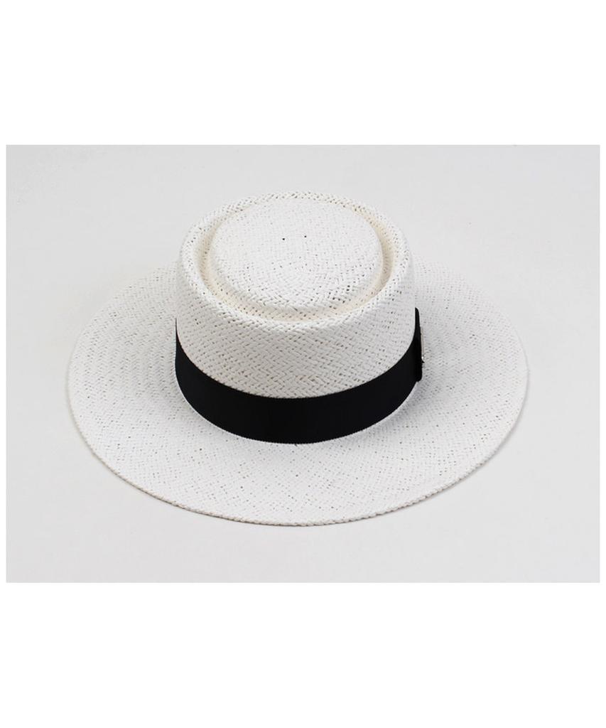 Yunibeosyeolkemiseuteuli Thunder Home White Summer Fedora Summer Fedora