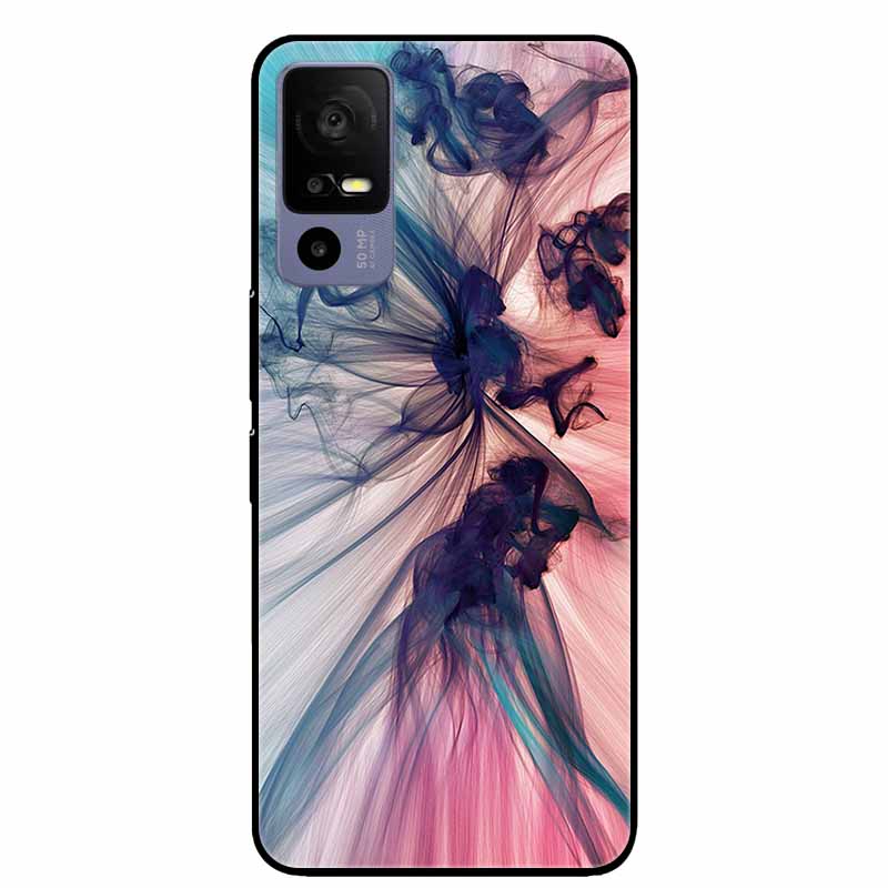 For TCL 40 R 5G Case Fashion Marble Soft TPU Silicon Back Cover for TCL 40R T771K T771H Phone Cases Protect Funda Shells Paras