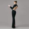 New fashion slim slimming bandage dress temperament diamond design sense evening dress women's long skirt