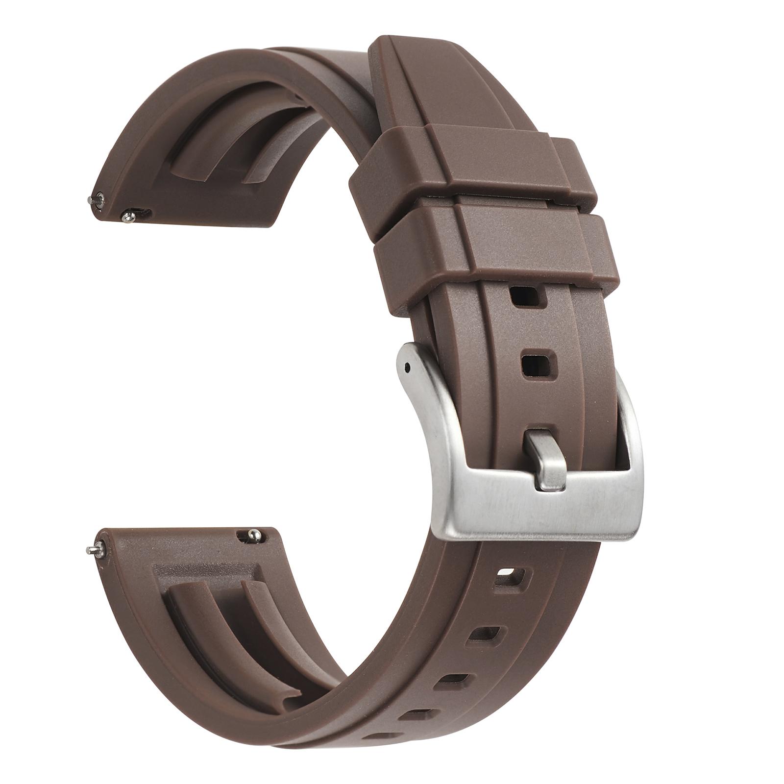 

Ремінець для годинника Силіконовий ремінець для годинника Швидкоз’ємні гумові ремінці для годинника 18 мм 19 мм 20 мм 21 мм 22 мм 24 мм Водонепроникний дайвінг Чоловічі годинники Аксесуари 24mm