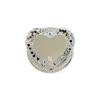 Magnetic Magsafe Mobile Phone Airbag Holder Glitter Sequins Love Mirror Portable Creative Makeup Mirror