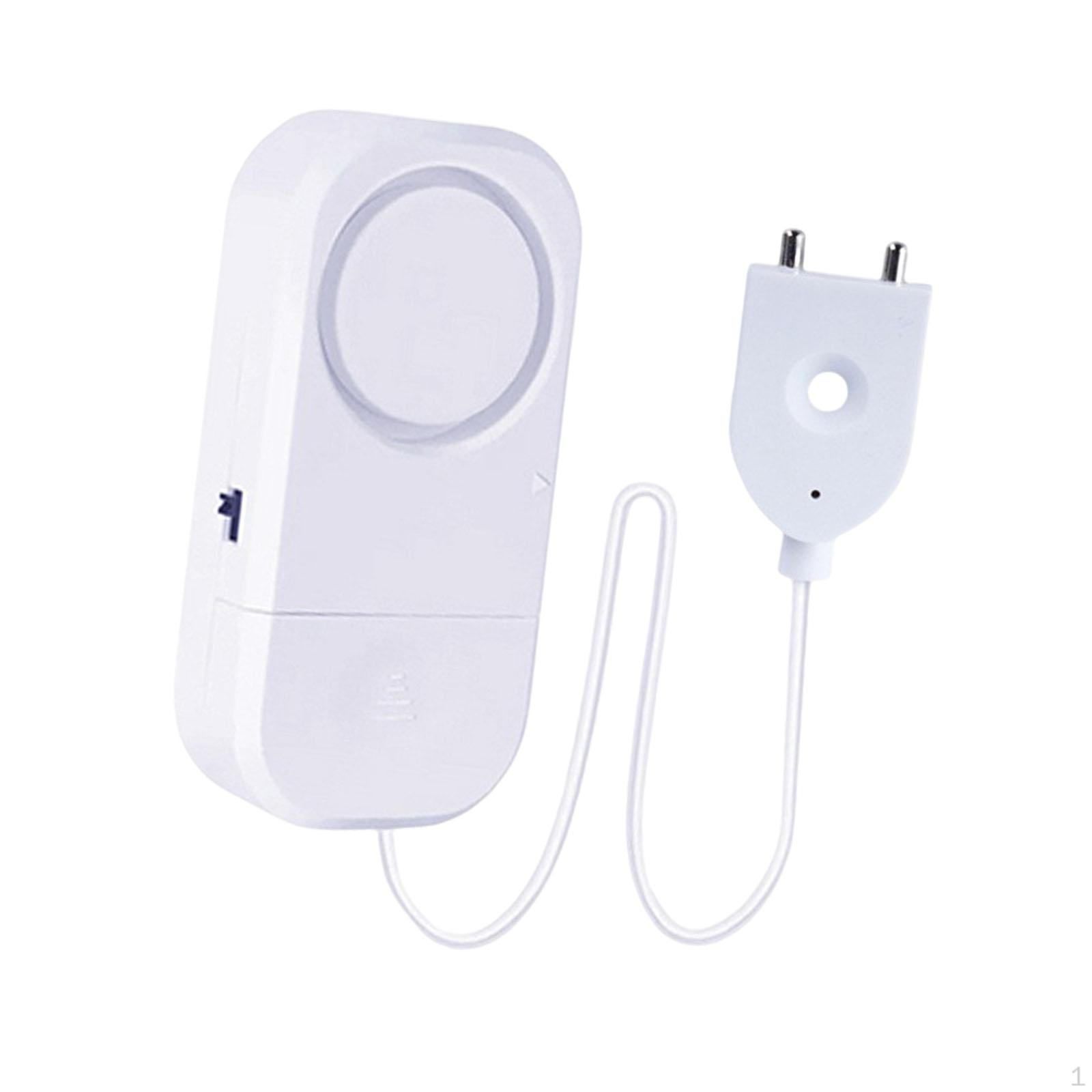 Water Leak Alarm Detection Adjustable Volume Waterproof Flood Overflow Sensors for Tank