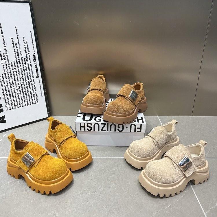 2025 new platform dad shoes women's versatile casual shoes show small and lightweight sports shoes mesh breathable running shoes