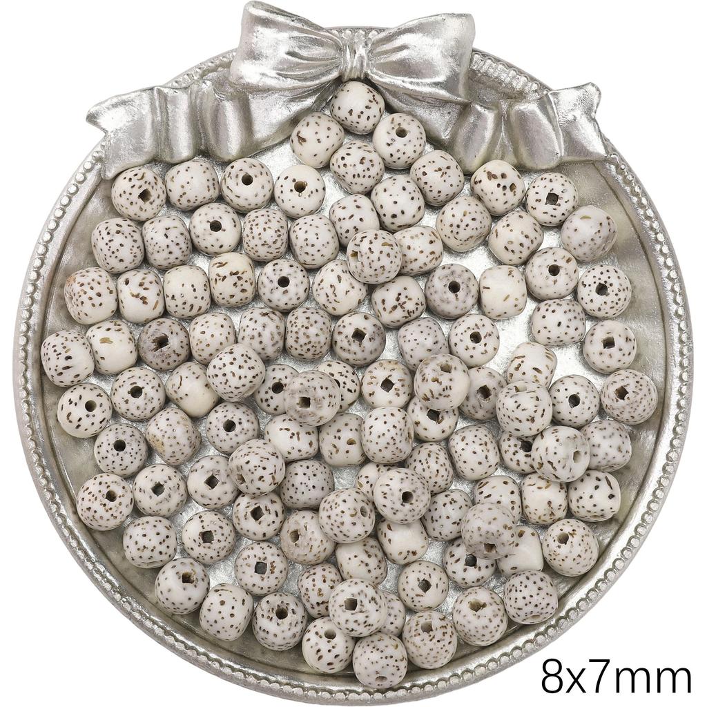 Wood Round Loose Beads For DIY Jewelry Making Bracelet Necklace