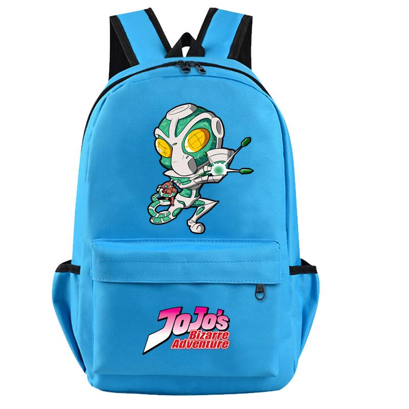 Anime Printed Adventure Backpack for Teen Gift School Bag Canvas Bookbag Girl Kawaii Rucksack Student Back To Schoolbag