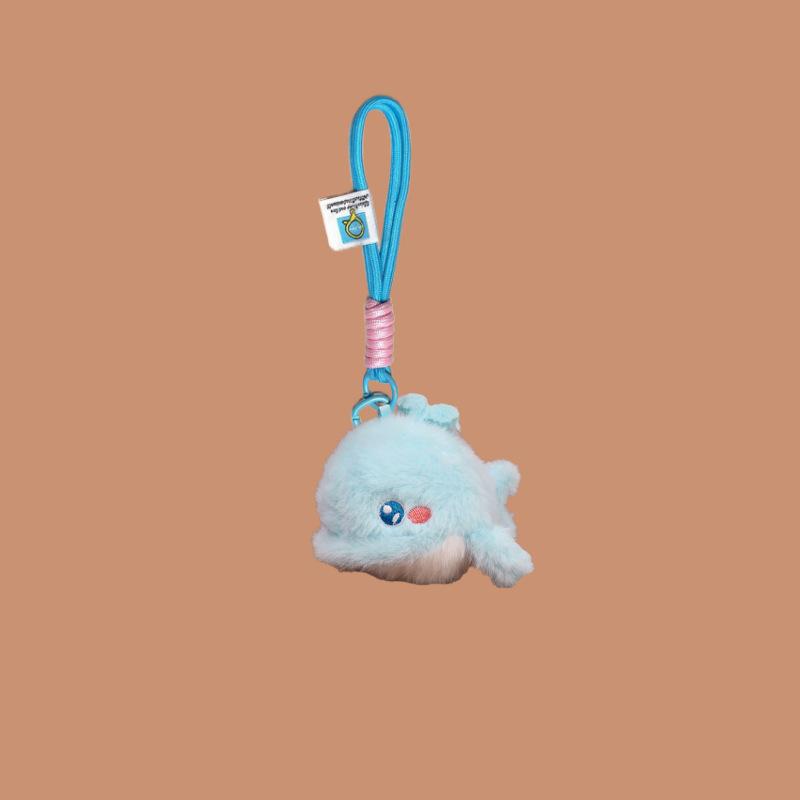Cute Cute Marine Animal Jellyfish Pendant Plush Toy Doll Crab Lobster Keychain Bag Pendant