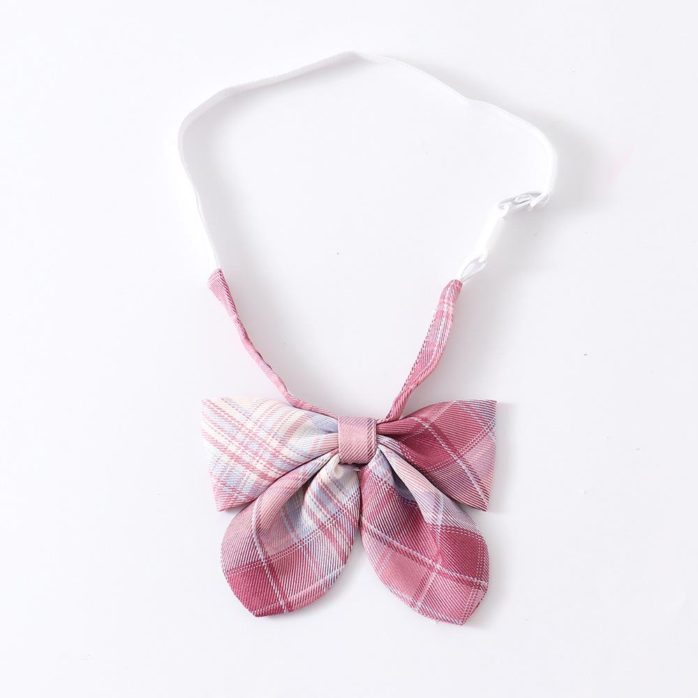Japanese Style High-Waisted Plaid Pleated School Skirt - Little Red Riding Hood Theme Accessories бантика с ушками кролика