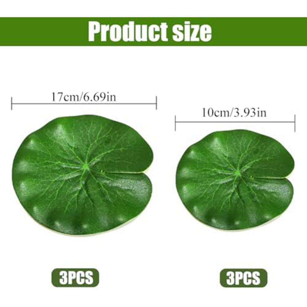 Artificial Water Lilies Artificial Floating Lotus High Quality Material Lifelike Appearance Lightweight Design