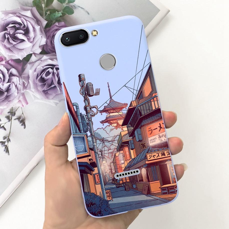 For Xiaomi Redmi 6 Case Redmi 6A Cover Cute Dinosaur Duck Cat Shockproof Bumper For Xiomi Redmi 6 6A Fundas Redmi6 Redmi6A Coque