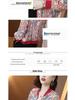 Women's Plus Size Floral Chiffon Cardigan - Long Sleeve, Round Neck, Summer Sunscreen Jacket