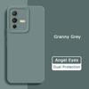 Angel Eyes Square Liquid Silicone Phone Case for VIVO V23 Pro 5G Soft Mobile Cover VIVOV23 V 23 V23Pro 360 Protective Shield Bag