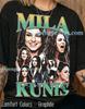 Mila Kunis Comfort Colors® Shirt, Mila Kunis Vintage Tee, Halftone Actress Pop Art Graphic Top, Hollywood Celebrity Fan Merchandise Gift
