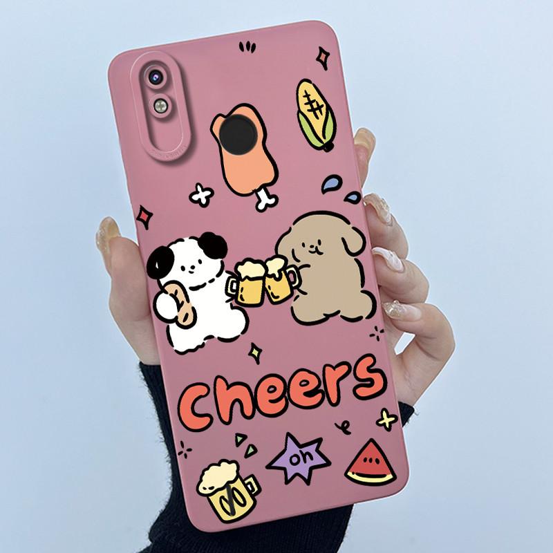 For Tecno Spark 4 Lite KC8S / Pop 3 Plus Casing Spark4 Lite Silicone Phone Case Sweet Printing Shell Lovely Painted Back Cover