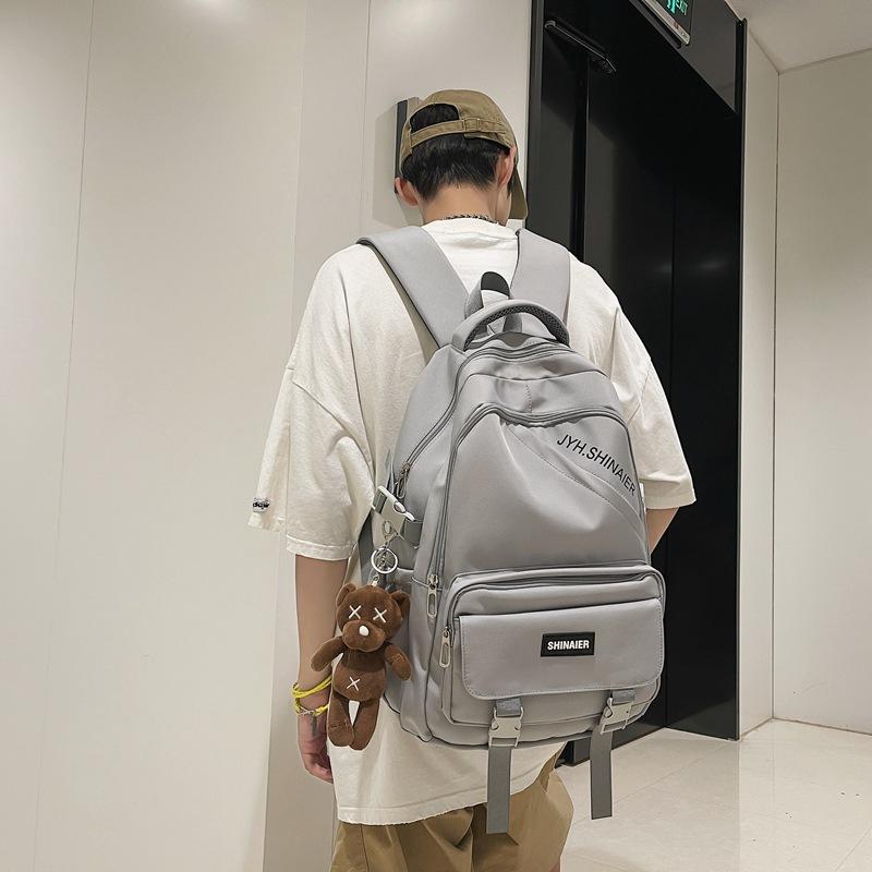 Schoolbag Female Korean version High school Mori Japanese backpack University student Large capacity Junior high school male travel backpack
