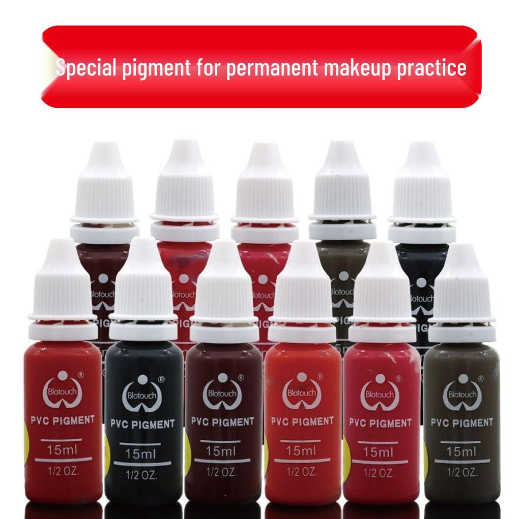 Paul Body USA Permanent Makeup for Beginners - Eyebrow & Lip Pigment Practice Cream