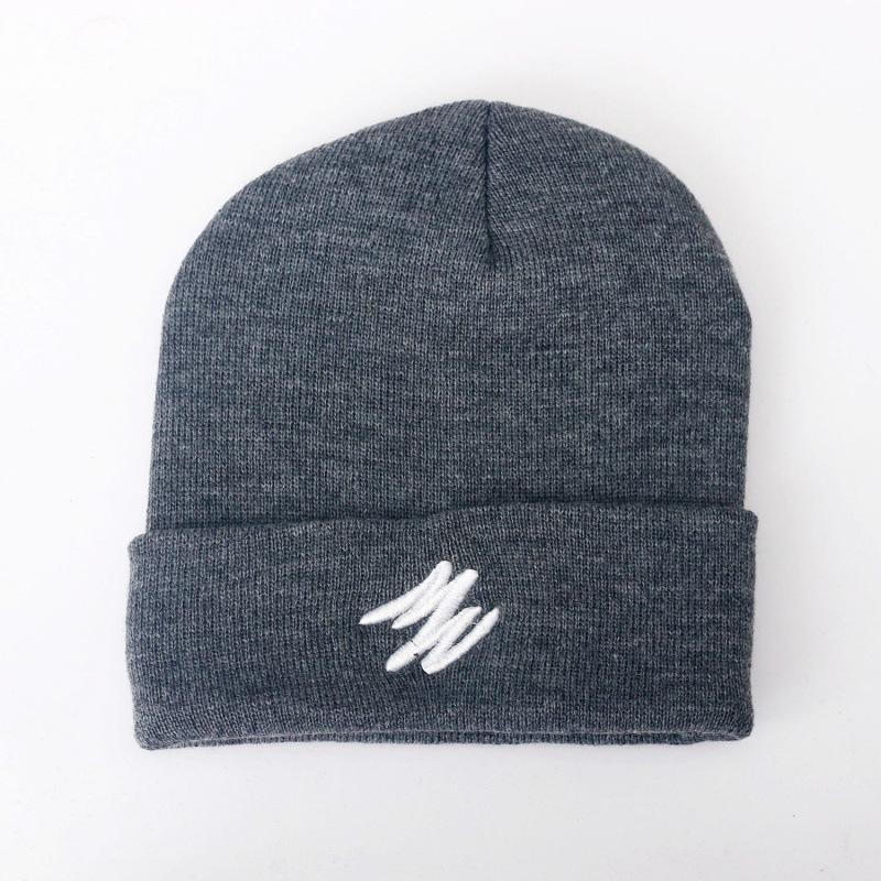 Knitted Hat Men's Winter Fashion Versatile Wool Hat Autumn and Winter Warm Melon Rind Cold Hat Women