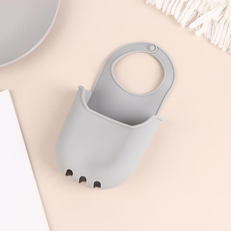 

Сливная полка для раковины, корзина для хранения на кухне, полка для подвесной раковины, сумка для губки, мыльница, сушилка для посуды, домашний органайзер для кухни, аксессуары для кухни серый