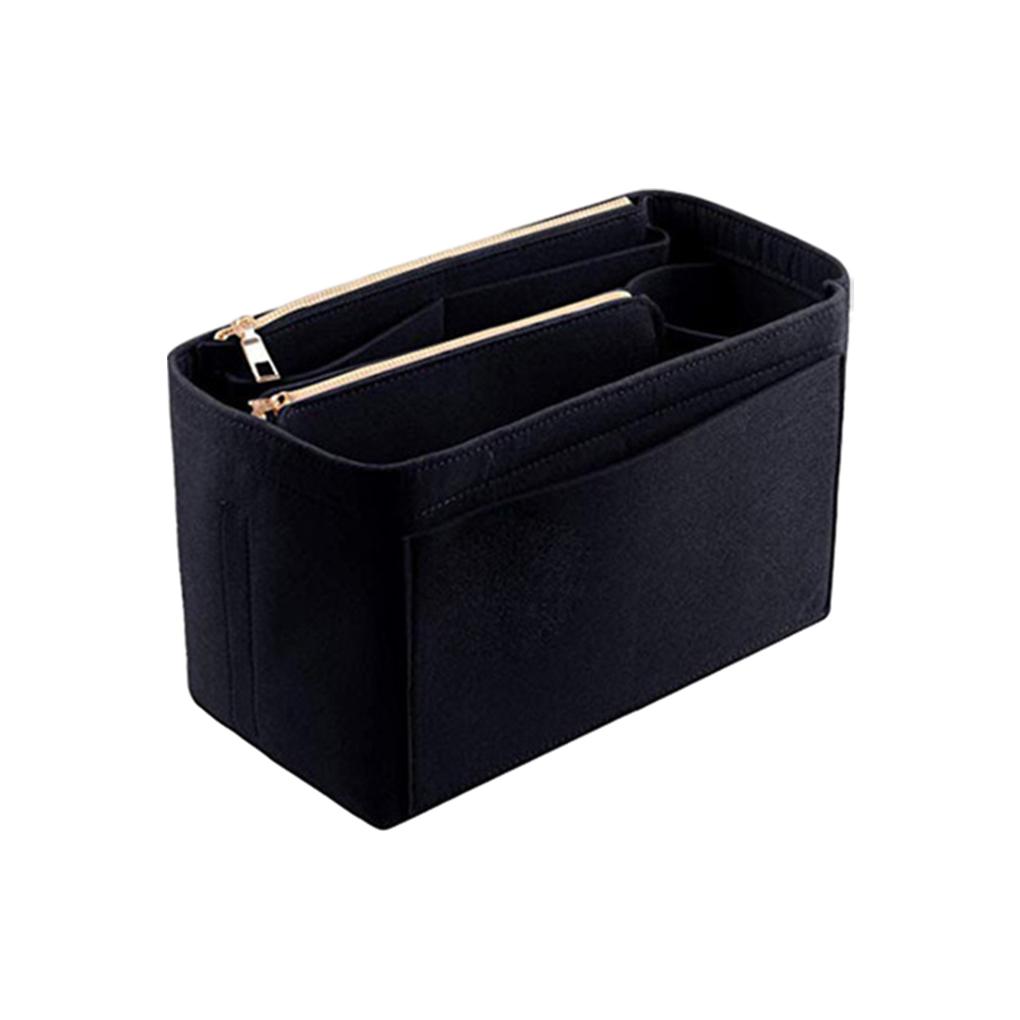 Fashionable Felt Insert Bag For Women Travel Companion Felt Is Sturdy And Durable l 30*15*16cm
