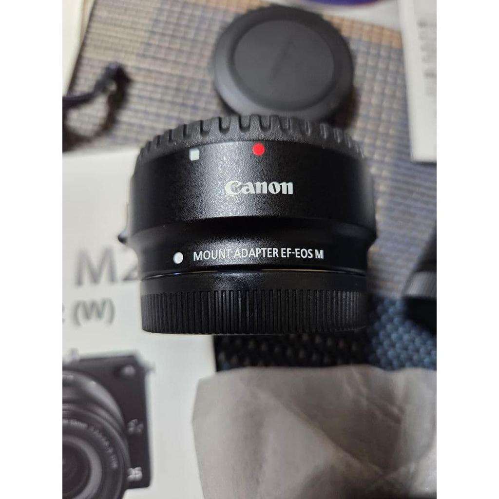 Used Excellent condition Canon EOS M2 Double Lens Kit