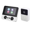 Wireless Video Doorbell System Dual Way Intercom 492.1ft Range Video Doorbell Camera with 4.3 Inch