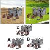 C Battle Model Set TroopCarrierVehicle Multicolor Simulate Siege War for Development Logical Men