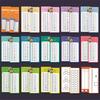 45669 Addition Flashcard with 2 Dry-Erase Pens Reusable Kids Math Learning Double-sided Question Card Children Self Check Kindergarten Teacher
