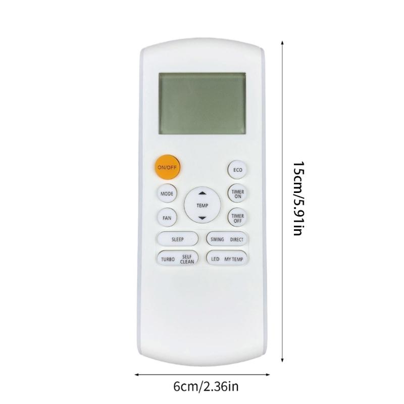 Air Conditioner Remote Control For RG57A7 BGEF Air Conditioning Precise Temperature Controller