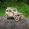 3D Puzzle Diy Wooden Toy Off-road Vehicle Car Assembly Model Adult Birthday Halloween Christmas Gift