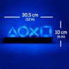 Lampe - playstation - icônes de playstation 5 - led - bleu - design contemporain