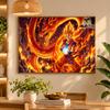 5D Diamond Painting Dragon Ball Goku DIY Full Drill Diamond Art Kit Home Decoration