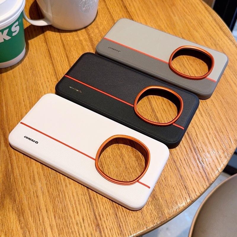 Applicable to Honor Magic7 Pro Golden Armor Sanpin Orange Mobile Phone Case X70 Metal Orange Lens Ring GTPro Protective Case