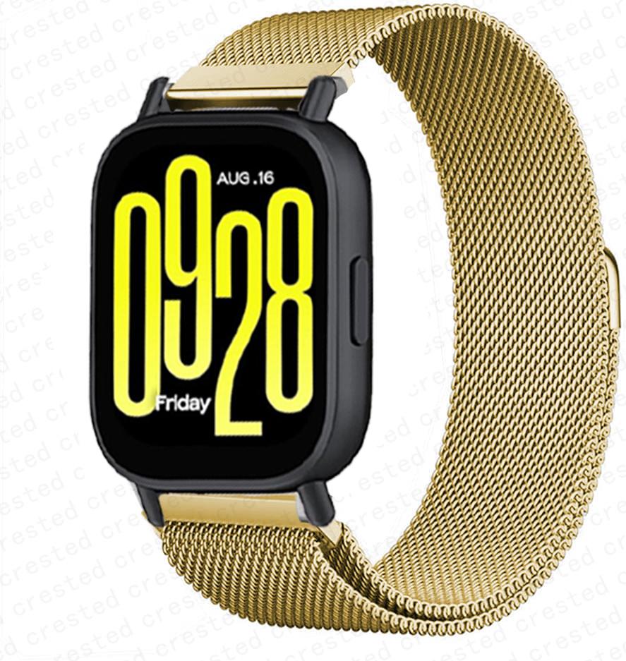 Milanese loop Strap for Xiaomi Redmi Watch 5 Active Metal Stainless Steel Bracelet correa Redmi Watch 5 Lite Magnetic Wristband