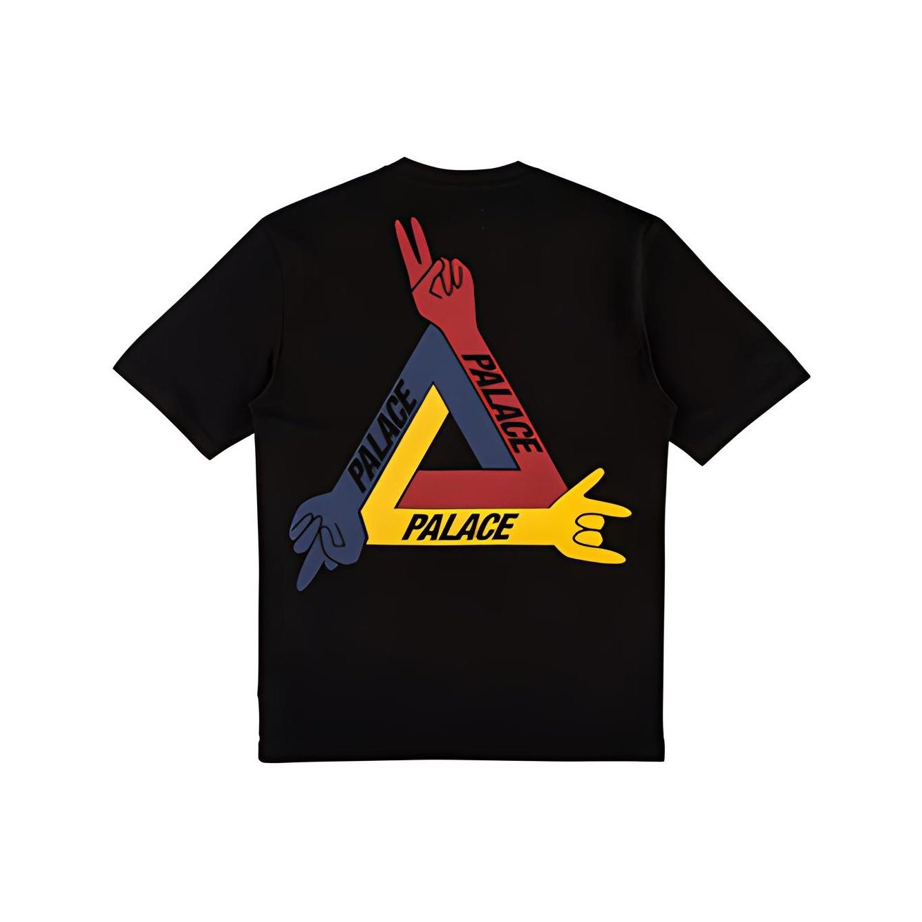 Футболка Palace JCDC Черные мужские топы P16TS150 M
