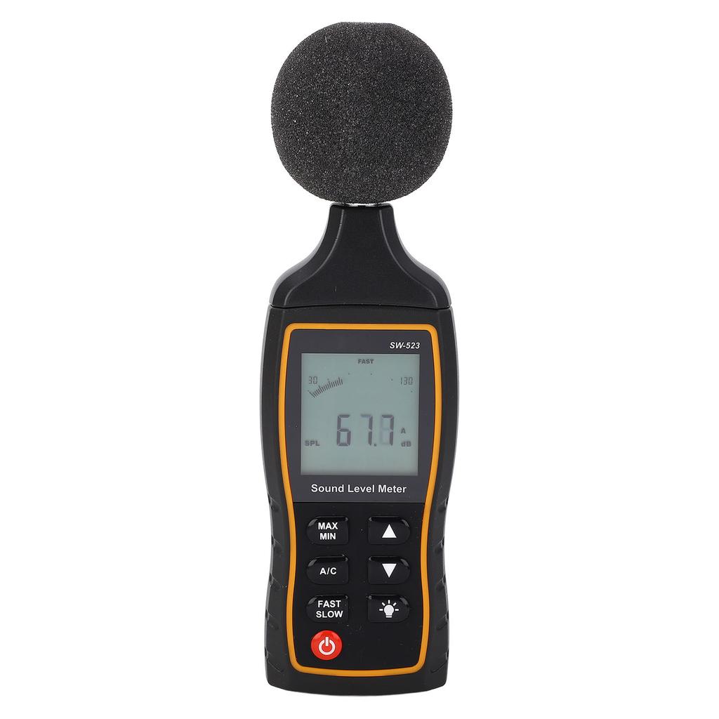 Sound Level Reader Handheld High Accuracy Multifunctional Digital Noise Meter for Industry