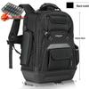 Multifunctional Electrician's & Woodworking Durable Backpack with Large Capacity & Plastic Bottom