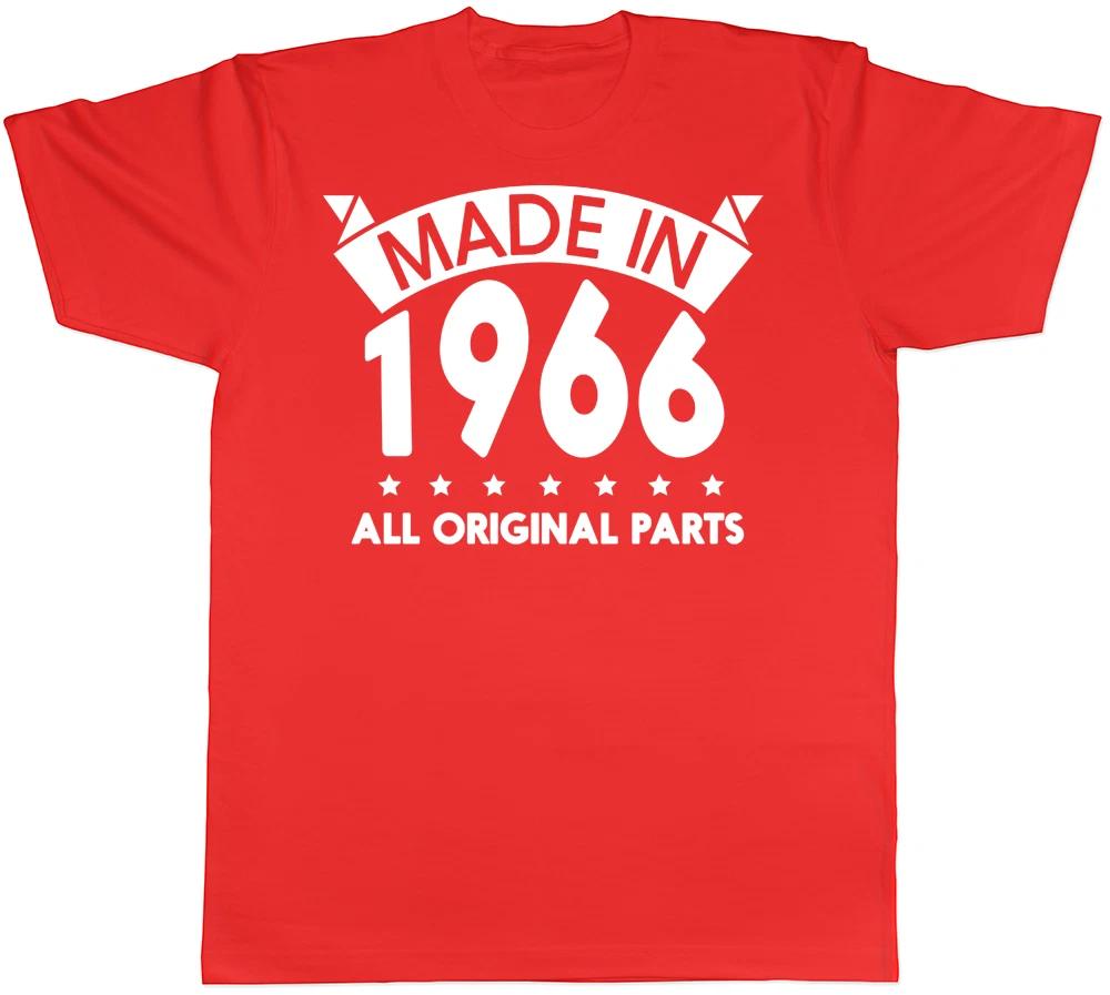 Made in 1966 All Original Parts Birthday Mens Short Sleeve T-Shirt XXXXL