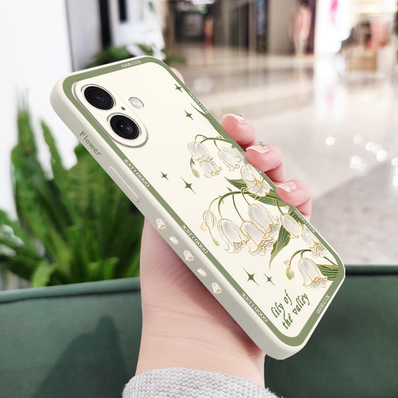 

May Bells Phone Case For iPhone 16 16e 15 14 13 12 11 X XR XS Plus Pro Max Mini Silicone Cover iPhone 16