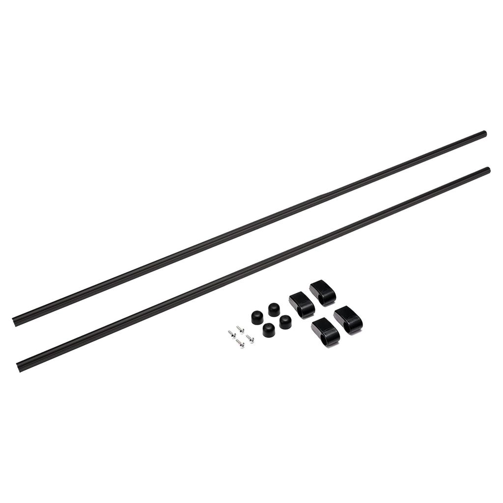 CARMATE Storage Side Bars of Left and for NV350 Caravan Every Atrai Hijet Vamos Hobio NS103BK In-Car (Set 2, Right) [Cross Ride] (E26 Series), (DA17