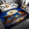 1pc E.T. the Extra-Terrestrial Entrance Mat, Non-Slip Mat Area Rug,Room Decor, Outdoor Decor, Kitchen Rug,Doormat - Machine Washable, Easy To Clean