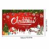 Happy New Year Theme Christmas Background Banner Cloth Christmas Decorations  Photography Props