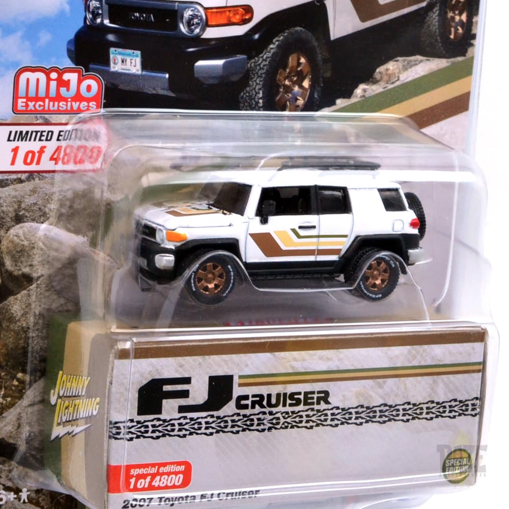 JOHNNY LIGHTNING 1/64 Scale MiJo Limited Edition 2007 Toyota FJ Cruiser Custom
