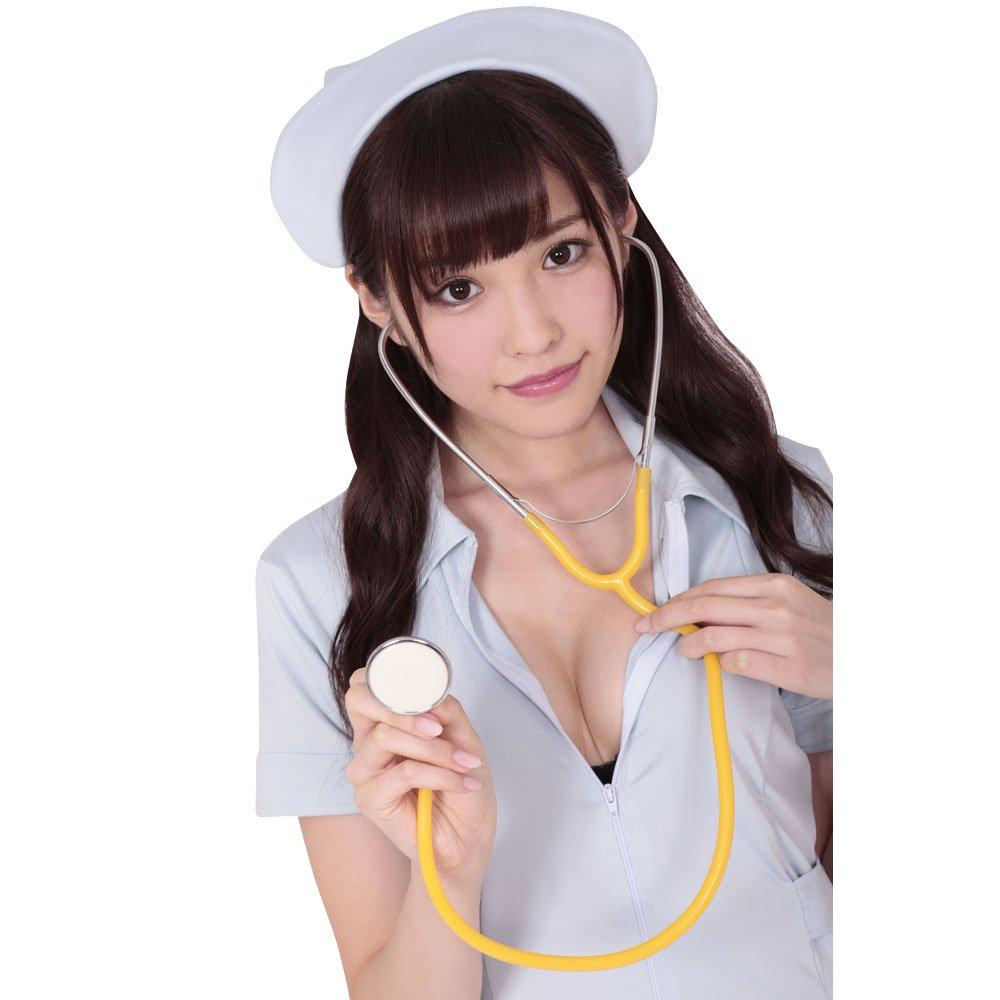 Healing Angel Nurse Cosplay Light Size A&TCollection Costume, Blue, M, Women's