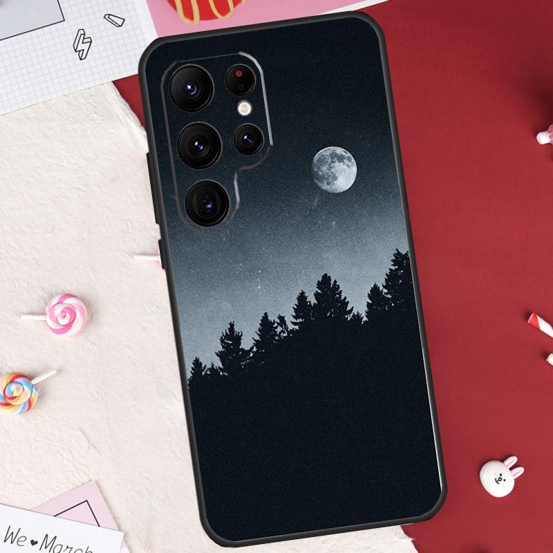 Nature Forest Mountain Case For Samsung Galaxy S24 FE S20 FE S21 S22 S23 S25 S26 Ultra S10 Plus S25 FE Cover Shell